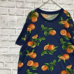 90sヴィンテージTシャツ！ネイビー半袖古着　L 12