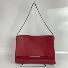 CELINE セリーヌ レザー チェーン ショルダーバッグ レディース ブランド