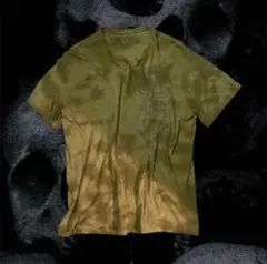 Khaki Dragon Tie-Dye T-Shirt