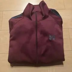 NEEDLES トラックジャケットMサイズ マルーン色 未使用】21AW Needles トラックジャケット XS マルーン 深瀬着