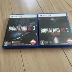 BIOHAZARD RE:2 & RE:3 & RESISTANCE セット