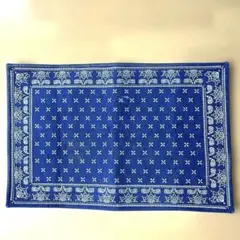 人気のネイビーカラー‼️ ニトリ フロアマット　玄関マット 55×85cm