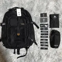 BTS AGATHA コラボリュックサック　ネイビー Amazon.co.jp: BTS Xアガサトラベルエディションキャンバス
