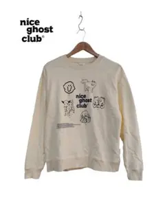 niceghostclub ISTKUNST スウェット トレーナー プリント