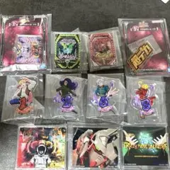 一番くじ 機動戦士ガンダムユニコーン E賞　アクリルボード9種+おまけ2つ