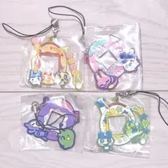 一番くじ たまごっち F賞 きらきらラバーチャーム 4点セット
