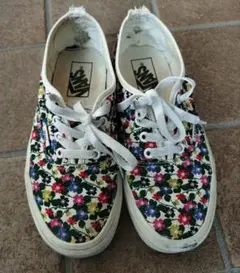 Vans 花柄 スニーカー 24cm