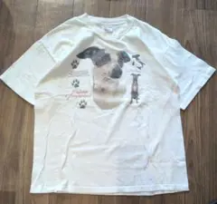00年代　グレイハウンド　Tシャツ　ギルダン　GILDAN　犬