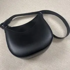 UNIQLO ユニクロ レザータッチワンハンドルバッグ ブラック