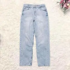 7040 ザラ デニムパンツ ストレート ボトム シンプル ジーンズ カジュアル