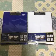 未開封 ナカバヤシ スタンドクリップボードブルー QB-STA4E