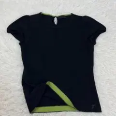 ✨美品✨Paul Smith ポールスミス アンゴラ半袖ニット 黒M