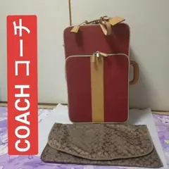 COACH コーチ キャリーケース スーツケース キャリーバック 赤 5955 楽天市場】【バッグ】COACH コーチ キャリーケース キャリー