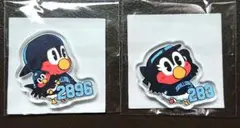 【2025 CREW アクリルステッカー つば九郎 つばみ セット】