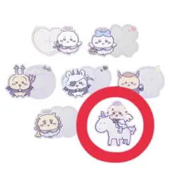 【在庫ラス1】ちいかわ てんし♡あくま トレーディングミラーステッカー