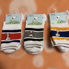 ☆新品☆スヌーピー　靴下　20-24cm ウッドストック