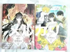 実は私が本物だった 韓国語版 漫画 2巻 3巻