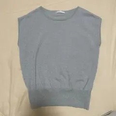 インデックス　フレンチスリーブニット　ラメ　Mサイズ