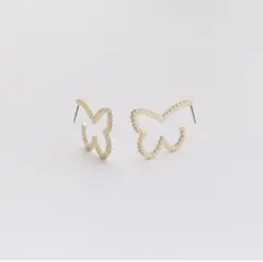 sheriche シェリッシュ　papillon hoop pierce