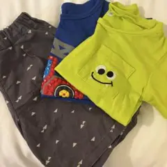 男の子夏服3点セットまとめ売り90
