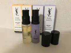 ★未使用★YSLピュアショットナイトセラム7ml×2とLセラム7ml×2お試し