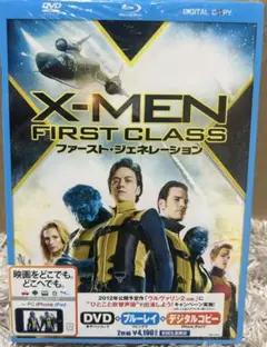 【新品未開封】X-MEN:ファースト・ジェネレーション【DVDブルーレイセット】