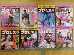 週刊プロレス8冊