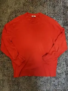 Uniqlo U サーモンピンク クルーネック セーター M