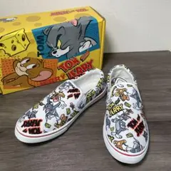 TOM&JERRY トムとジェリー　スリッポン26cm 新品箱付き