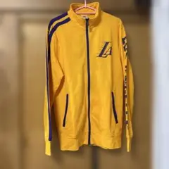 早い者勝ち　adidas レイカーズ　ジャージ　Lサイズ イエロー　NBA