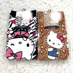 ハローキティ フェイスタオル 2柄 2枚セット しまむら 平成 ギャル 新品