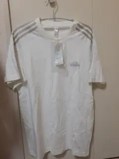 adidas ホワイト Tシャツ Lサイズ