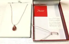 バカラ Baccarat ペンダント ネックレス ピンク