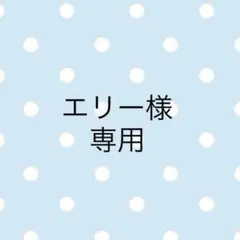 エリー様　専用ページ