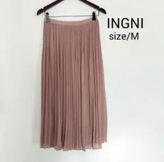 INGNI 茶色 プリーツスカート M☆