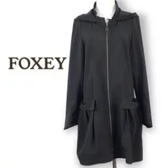 フォクシーニューヨーク、フード付きコート、サイズ42.XL.13号。FOXEY