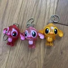 スティッチ アクリルキーホルダー 3つセット 平成レトロ