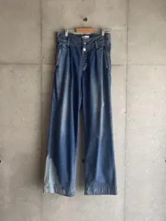 TANAKA デニム ブリーチ加工 24ss