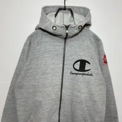 Champion チャンピオンスウェットパーカーサイズM デカロゴ古着