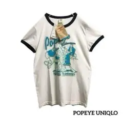 POPEYEポパイリンガーTシャツヴィンテージレトロアニメUNIQLO未使用