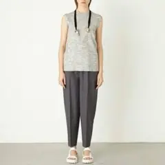 未使用品 ENFOLD エンフォルド ストラップ コクーンパンツ