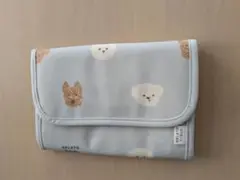 新品未使用　Gelato Pique 母子手帳ケース 犬のイラスト Sサイズ