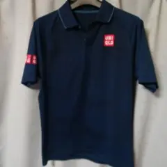 UNIQLO錦織圭 ネイビー ゲームシャツS