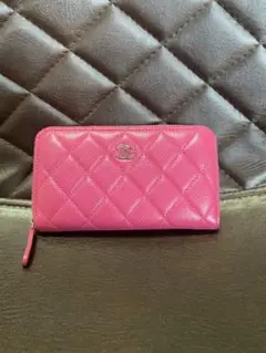 CHANEL 長財布 ラウンドファスナーマトラッセ