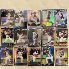 ベースボールヒーローズ 北海道日本ハムファイターズ　カードセット 15枚