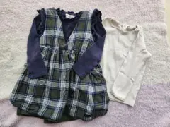 Noeil aime BeBe ジャンバースカートワンピース 100cm