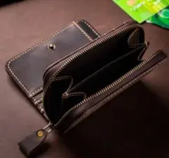 本革 折り財布