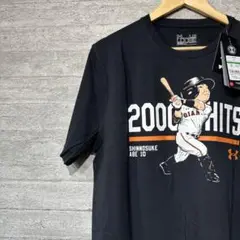 【新品未使用】稀少　アンダーアーマー　ジャイアンツ　半袖tシャツ　黒