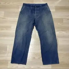 雰囲気抜群　ユーロヴィンテージ　ワークパンツ