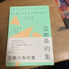 国際条約集 2025年版